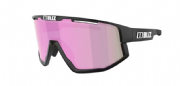 Bliz Fusion Small Sportbril Matte Black/ Brown&Rose Mirror