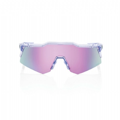 100% Speedcraft XS (extra small) Polished Translucent Lavender/ HiPER Lavender Mirror Lens & Clear