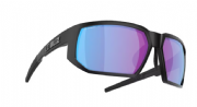 Bliz Arrow Sportbril Matte Black/ Nano Optics Nordic Rose-Violet Blue Mirror