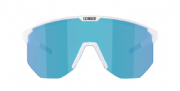 Bliz Hero Small Sportbril Matte White/ Brown&Blue Mirror
