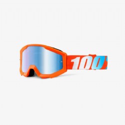 100% Strata Jr. (Youth) Goggle Orange/ Mirror Blue