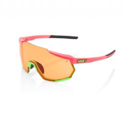 100% Racetrap Matte Washed Out Neon Pink/Perimmon