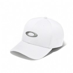 Oakley Tincan Cap/ White/ Grey Icon 