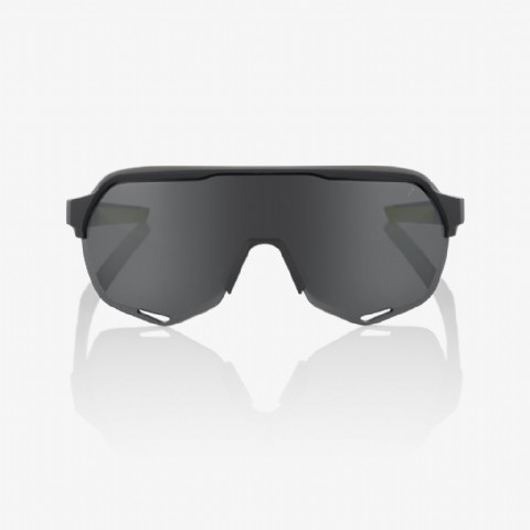 100% S2 Soft Tact Cool Grey/ Smoke Lens + Clear Lens