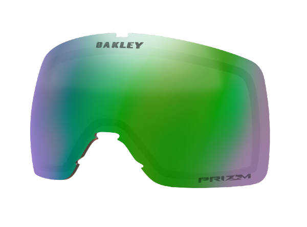 Oakley Flight Tracker S (extra small) Snow Lens/ Prizm Jade Iridium