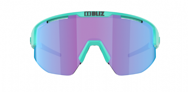 Bliz Matrix Sportbril Matt Turquoise/ Nano Optical Nordic Rose-Violet Blue Mirror
