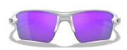 Oakley Custom Flak 2.0 XL Silver/ Prizm Violet