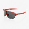 100% S2 Soft Tact Coral/ Smoke Lens + Clear Lens