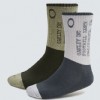 Oakley Iconic Socks (2 PCS)/ Uniform Grey