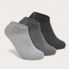 Oakley Short Solid Socks (3pack) Dark Grey Hthr