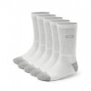 Oakley Performance Basis Crew Sock 5 Pack/ White