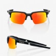 100% Speedcoupe Soft Tact Black/ HiPER REd Multilayer Mirror Lens