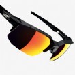 100% Speedcoupe Soft Tact Black/ HiPER REd Multilayer Mirror Lens