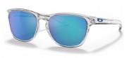 Oakley Manorburn Polished Clear/ Prizm Sapphire