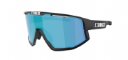 Bliz Vision Sportbril Matte Black/Nano Optics Nordic Photochromic Brown Blue Mirror