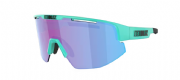 Bliz Matrix Sportbril Matt Turquoise/ Nano Optical Nordic Rose-Violet Blue Mirror