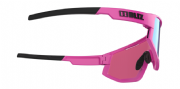 Bliz Fusion Sportbril Matte NeonRoze/ Nano Optical Nordic Rose Violet Blue Mirror