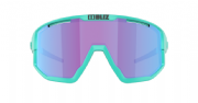 Bliz Fusion Sportbril Matt Truquoise/ Nano Optics Nordic Rose-Violet Blue Mirror