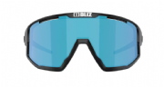 Bliz Fusion Sportbril Matte Black/ Smoke&Blue Mirror