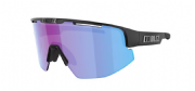Bliz Matrix Small Sportbril Matte Black/ Nano Optics Nordic Rose-Violet Blue Mirror