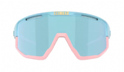 Bliz Fusion Sportbril Matte Pastel Blue/ Smoke&Iceblue Mirror