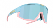 Bliz Fusion Sportbril Matte Pastel Blue/ Smoke&Iceblue Mirror
