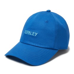 Oakley 6 Panel Japanese Logo Hat/ Matrix Blue
