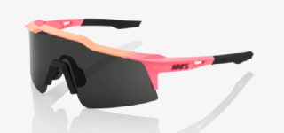 100% Speedcraft SL Matte Washed Out Neon Pink/ Smoke Lens + Clear Lens