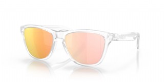 Oakley Frogskins XS (extra small) Matte Clear/ Prizm Rose Gold
