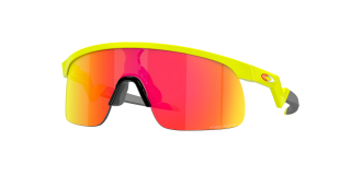 Oakley Resistor Youth (Small) Tennis Ball Yellow/ Prizm Ruby