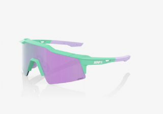 100% Speedcraft SL Soft Tact Mint/ HiPER Lavender Multilayer Mirror Lens + Clear Lens