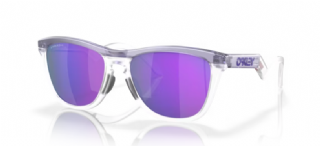 Oakley Frogskins Hybrid Matte Translucent Lilac/Clear/Prizm Violet