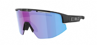 Bliz Matrix Small Sportbril Matte Black/ Nano Optics Nordic Rose-Violet Blue Mirror