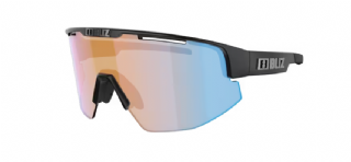 Bliz Matrix Small Sportbril Matte Black/ Nano Optics Nordic Orange Blue Mirror