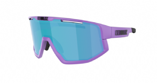Bliz Fusion Sportbril Matte Purple/ Smoke&Blue Mirror