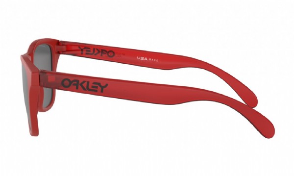 Oakley Frogskins XS (extra small) Matte Red/ Prizm Black Iridium