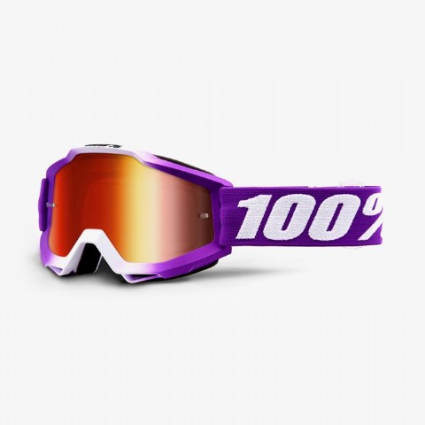 100% Accuri Jr. (Youth) Goggle Framboise/ Mirror Red