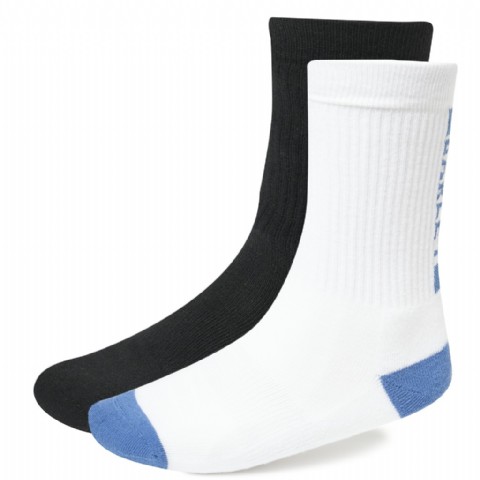 Oakley Back Logo Socks/ White