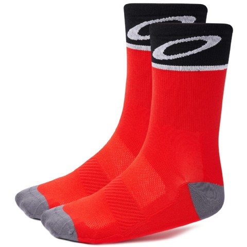 Oakley Cycling Socks/ Red Line 