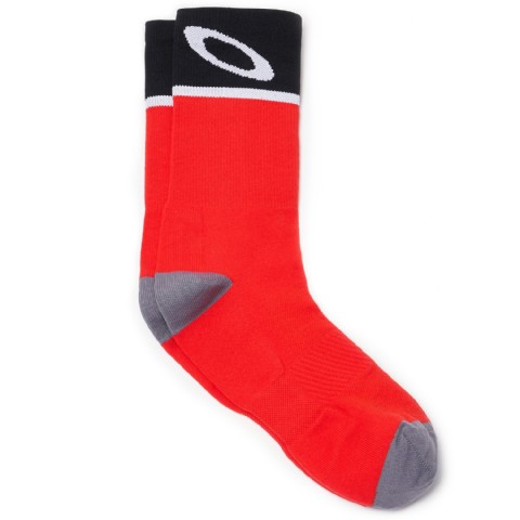 Oakley Cycling Socks/ Red Line 