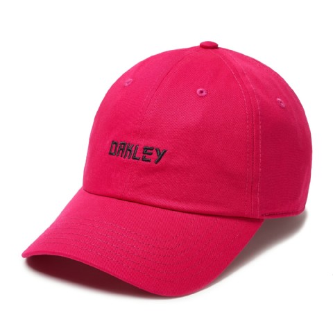Oakley 6 Panel Japanese Logo Hat/ Virtual Pink