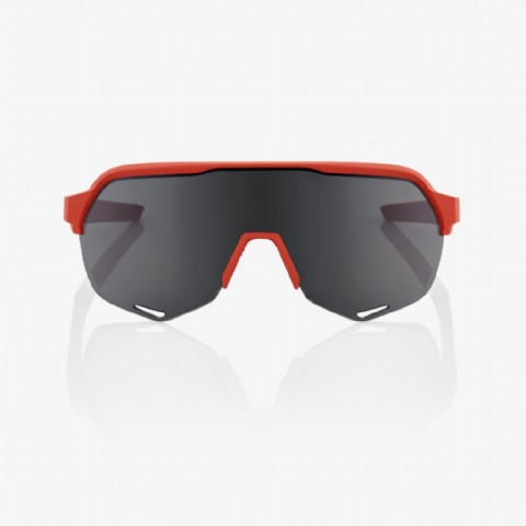 100% S2 Soft Tact Coral/ Smoke Lens + Clear Lens