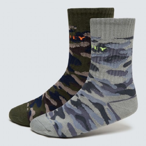 Oakley Camo Socks (2PCS)/ Grey Camo