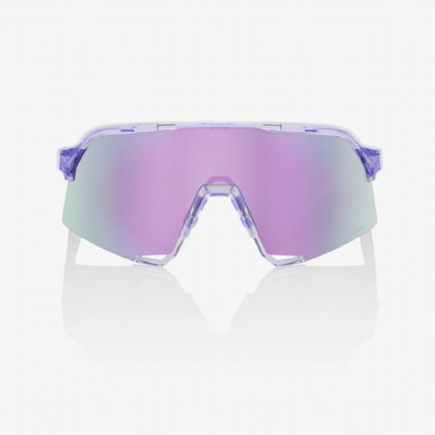 100% S3 Polished Translucent Lavender/ HiPER Lavender Mirror Lens