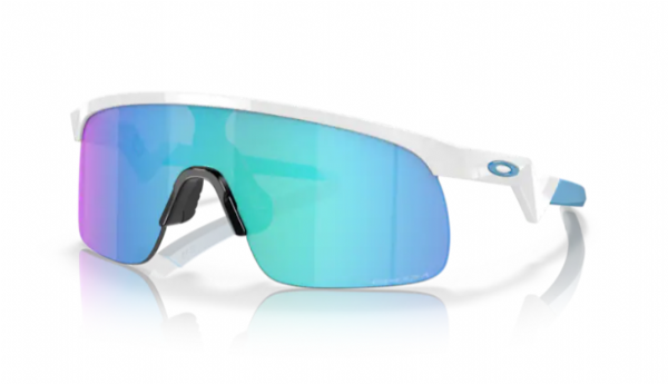 Oakley Resistor Youth (Small) Polished White/ Prizm Sapphire
