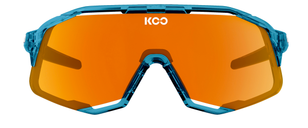 KOO Demos Luce Capsule Teal Blue Glass/ Orange Mirror