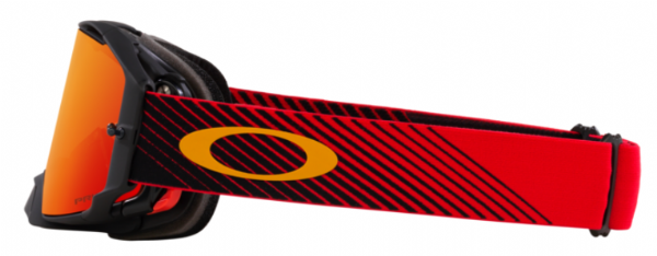 Oakley Airbrake MX Red Flow/ Prizm Torch Iridium