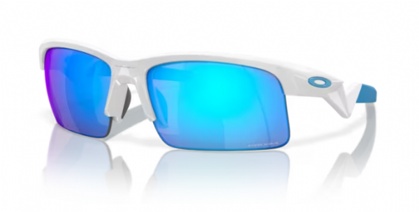 Oakley Capacitor Youth (Small) Polished White/ Prizm Sapphire