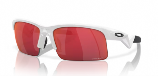 Oakley Capacitor Youth (Small) Polished White / Prizm Field